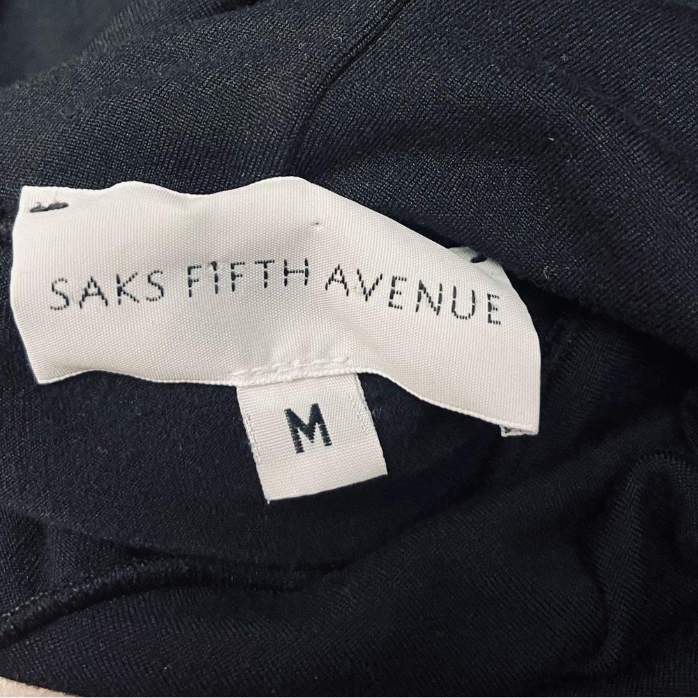 Saks Fifth Avenue Turtle Neck Long Sleeve Top - Picture 5 of 6